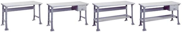 Steel Leg Work Benches