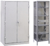 All-Welded Extra Heavy-Duty Storage Cabinets & Visible Storage Cabinet