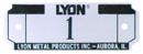 Aluminum Number Plate